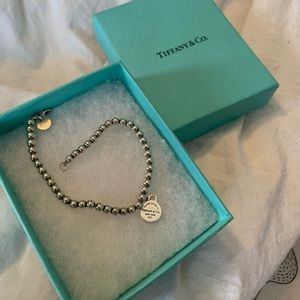 Tiffany and co bead bracelet